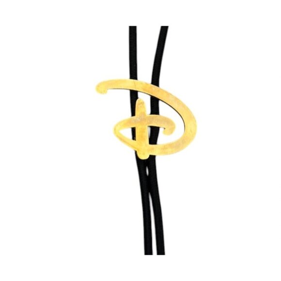 Rare Vintage Disney Cast Exclusive "D" Icon Iconic Disney Sign Bolo Lanyard - Picture 1 of 8